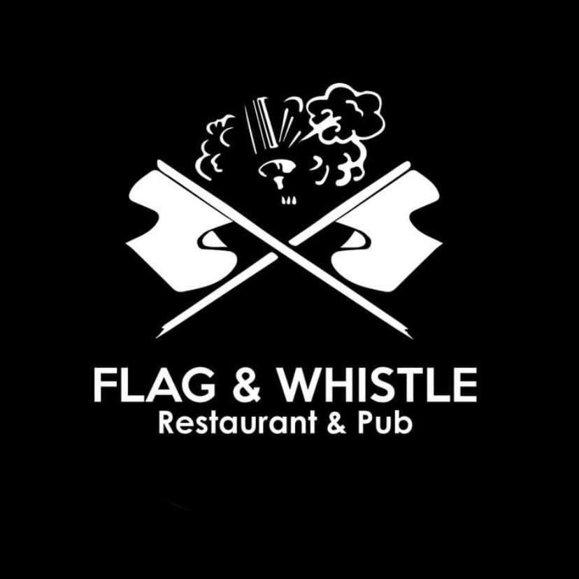 flag and whistle