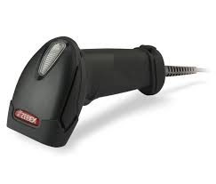 Compact Zebex barcode scanner